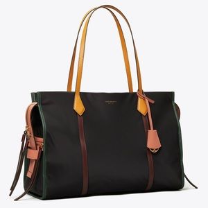 📣 Tory Burch Perry Nylon Color Block Tote (SOLD OUT ONLINE)